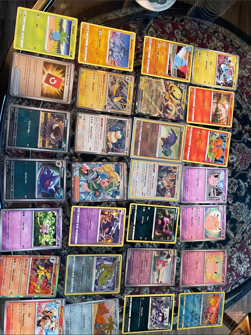 Pokémon Trading Card Game Assorted Card Lot - Multi-Color